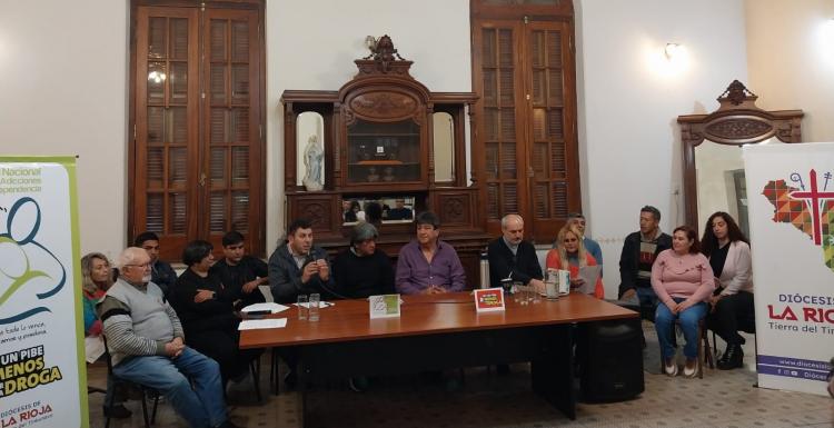 Presentación y misa de envío de la Pastoral de Adicciones de La Rioja