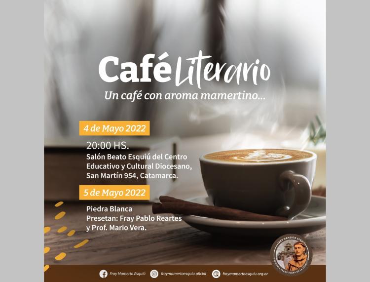 Presentan un Café Literario sobre Fray Esquiú