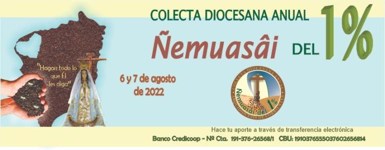 Presentarán en Corrientes la colecta arquidiocesana anual Ñemuasâi del 1%