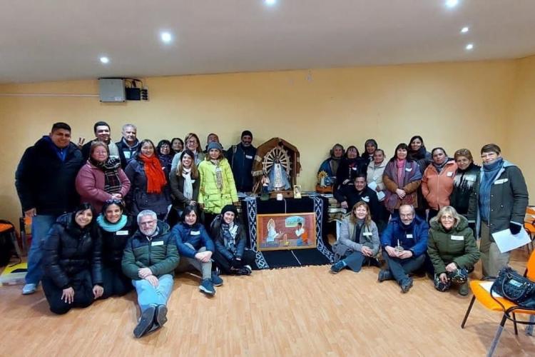 Encuentro de Misioneros de la Virgen en la diócesis de Merlo Moreno