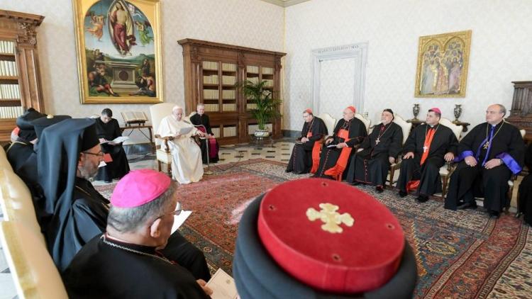 "Que las religiones estén al servicio de la fraternidad", pidió el Papa a cristianos de Irak
