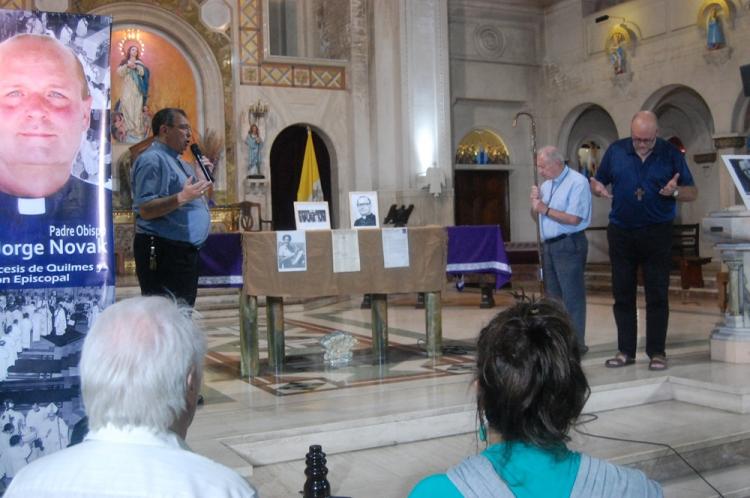 Quilmes: Jubileo de los Derechos Humanos y homenaje al padre obispo Novak Quilmes: Jubileo de los Derechos Humanos y homenaje al padre obispo Novak
