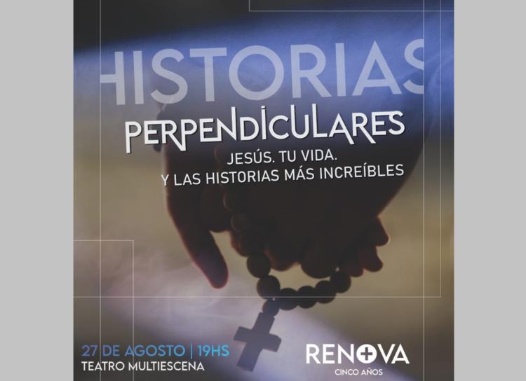 Renova+ llega a la calle Corrientes con la obra teatral "Historias Perpendiculares"