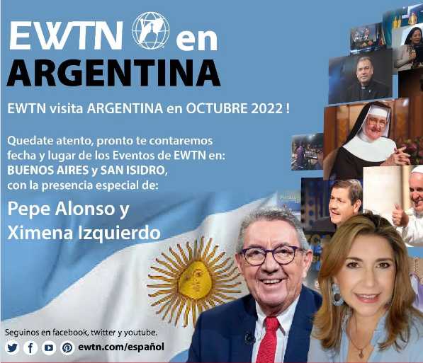Representantes de EWTN visitarán esta semana la Argentina
