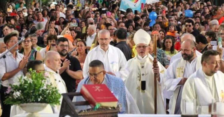 Resistencia: misa de clausura del Año Jubilar y procesión por las calles