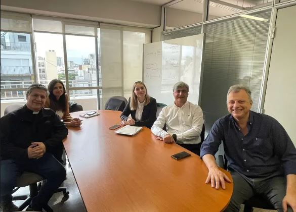 Reunión de autoridades de Unisal con la Dirección Nacional de Gestión Universitaria