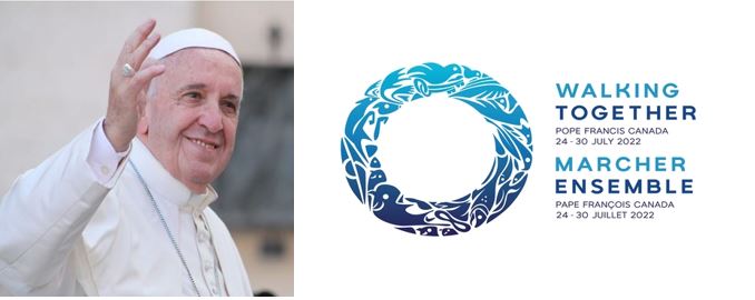 Revelan el logo y lema de la visita del Papa al Canadá