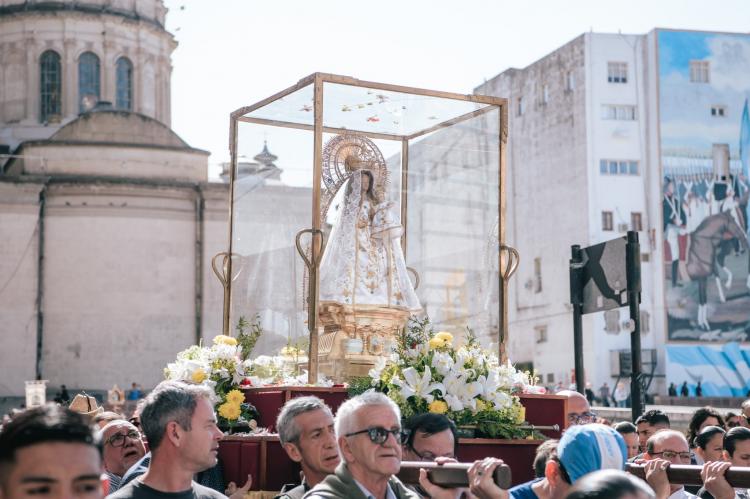 Rosario conmemoró los 250 años de la llegada de la Virgen