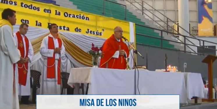 Sáenz Peña: miles de niños acudieron a la cita diocesana