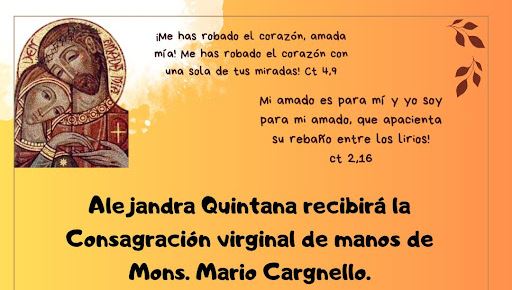 Salta: consagración en el Orden de las Vírgenes en el Año Santo de la Esperanza Salta: consagración en el Orden de las Vírgenes en el Año Santo de la Esperanza
