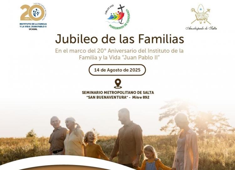 Salta: Mons. Cargnello anima a participar del Jubileo de las Familias Salta: Mons. Cargnello anima a participar del Jubileo de las Familias
