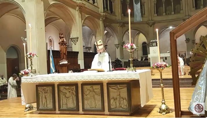 'San Benito, maestro de esperanza': el Card. Poli llamó a no perder la fe 'San Benito, maestro de esperanza': el Card. Poli llamó a no perder la fe