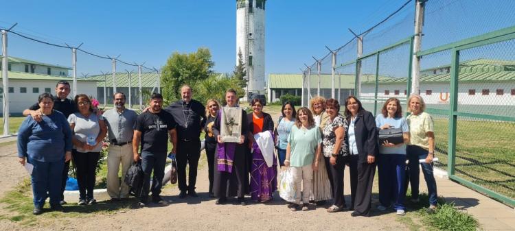 San Luis: Con motivo del Jubileo la imagen del Cristo de la Quebrada visitó las cárceles San Luis: Con motivo del Jubileo la imagen del Cristo de la Quebrada visitó las cárceles