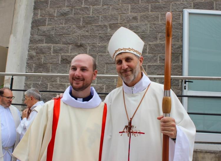 San Martín : Mons. Fassi ordenó diácono a un seminarista San Martín : Mons. Fassi ordenó diácono a un seminarista