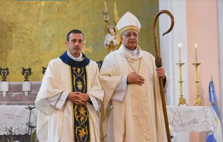 San Rafael celebró la ordenación sacerdotal de Maximiliano Martínez