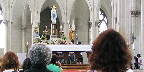 Santos Lugares celebra mañana a Nuestra Señora de Lourdes