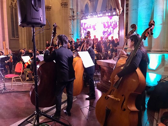 Se realizó una gala lírica de la Misa Criolla en la catedral de La Plata
