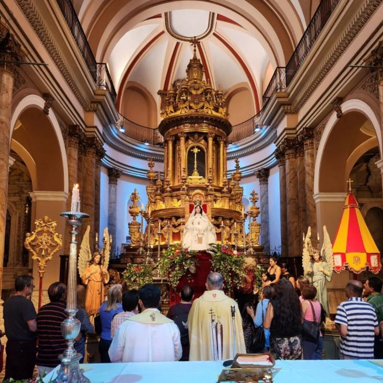 Aniversario de la coronación pontificia de la Virgen de la Merced de los Maitines