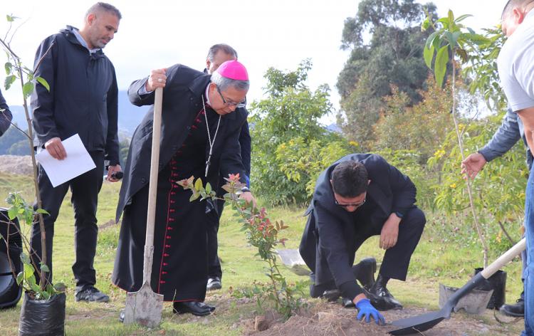 "Sembratón": El arzobispo de Bogotá propone sembrar 4.000 árboles