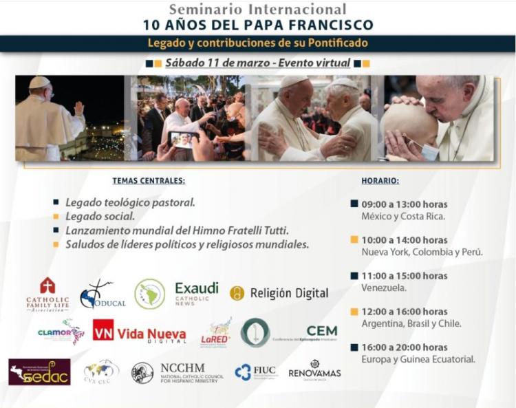 Seminario Internacional sobre los 10 años del papa Francisco