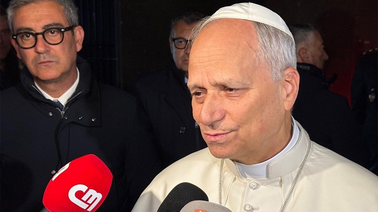 'Trabajar por la paz' y 'buscar soluciones sin armas', pidió el Papa