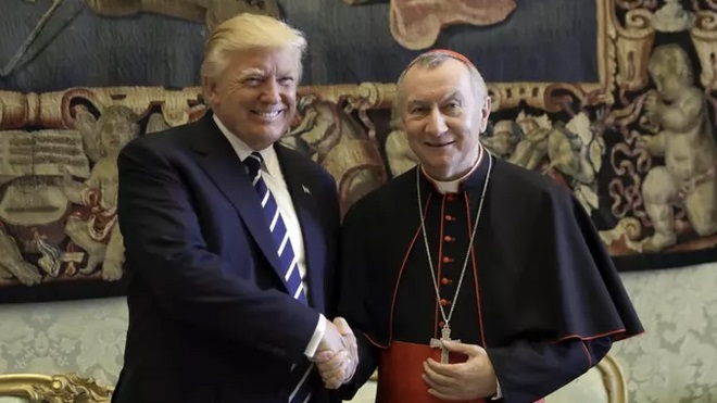 Tras el triunfo de Trump en EE.UU., Parolin pide superar las polarizaciones