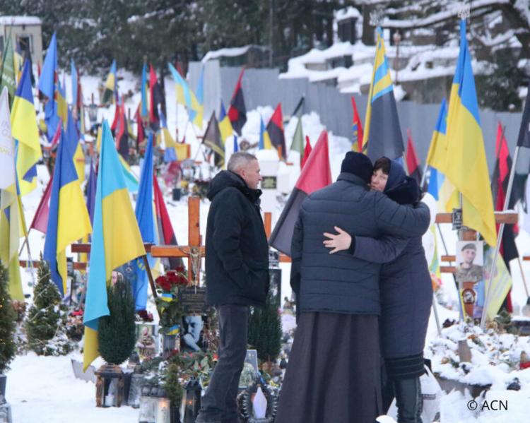 Ucrania: 'La situación en el frente es peor que en el Purgatorio', afirmó el nuncio