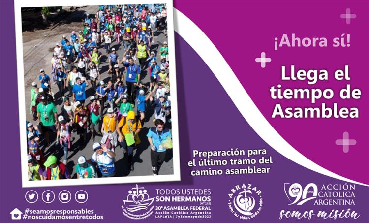 Ultiman detalles para la 30ª Asamblea Federal de la Acción Católica Argentina