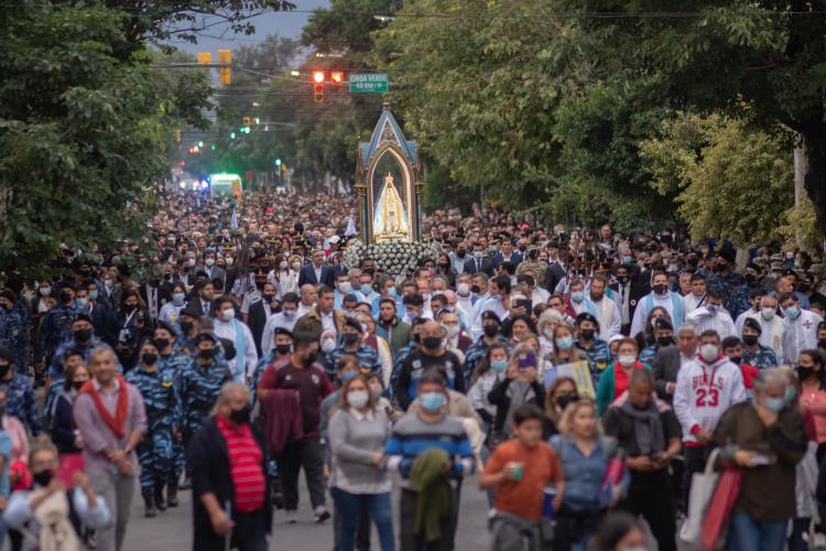 Una multitud volvió a expresar su amor a la Virgen del Valle