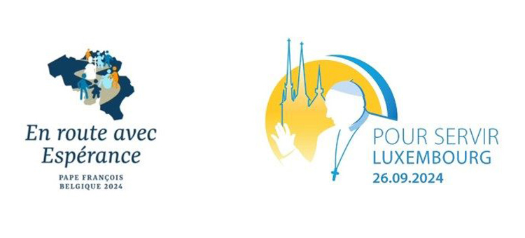 Vaticano: Publican logos y lemas de la visita del Papa a Luxemburgo y Bélgica