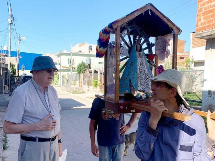 Zárate-Campana: el clero diocesano le agradece su pastoreo a Mons. Laxague